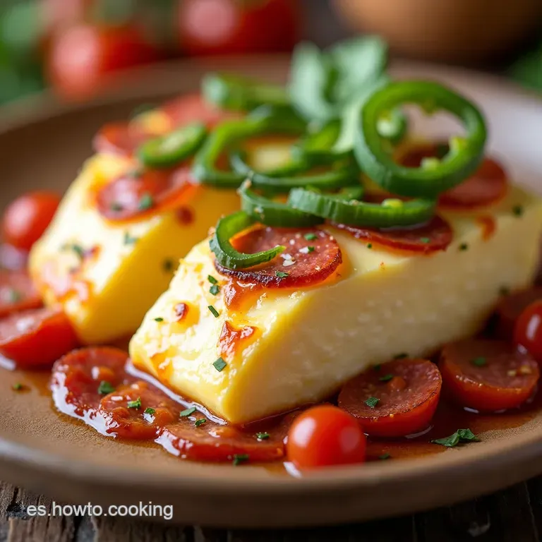 El Chute de Sabor Queso Cremoso Marinada Mediterr&aacute;nea con Salami Crujiente y Pepinillos Agrios