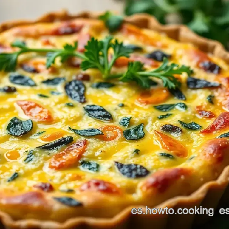Quiche de Verduras a la Jardinera