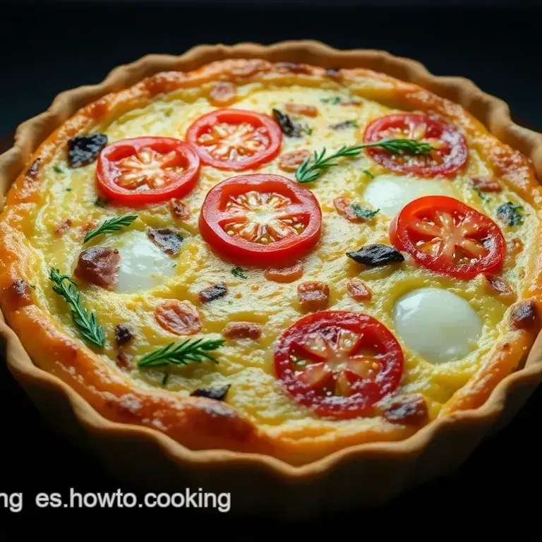 Quiche Provenzal Cocinamos Contigo 