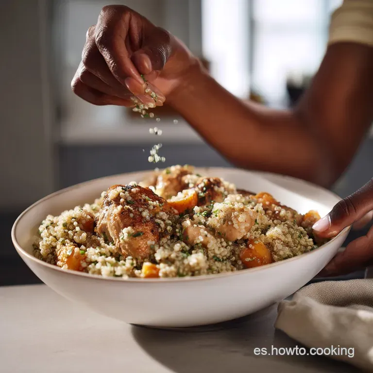 Comida Saludable: Bol de Quinoa y Pollo Único