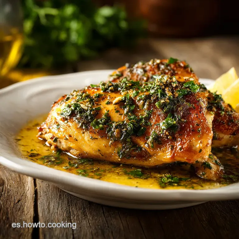 Receta con Pollo: Salsa C&iacute;trica de Mantequilla