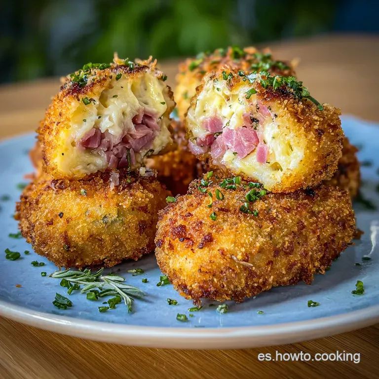Receta de Croquetas: Bechamel Sedosa y Centro Fundente