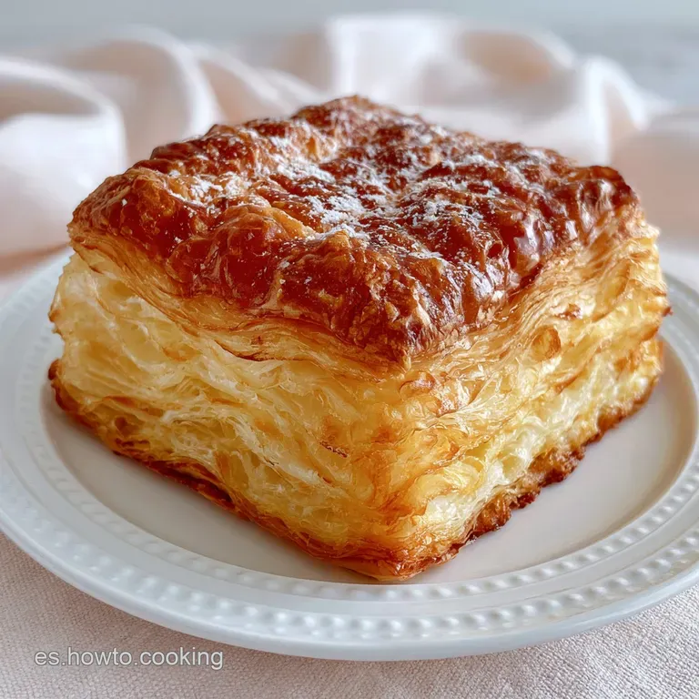 Masa de Hojaldre Casero: Crujiente y Ligera