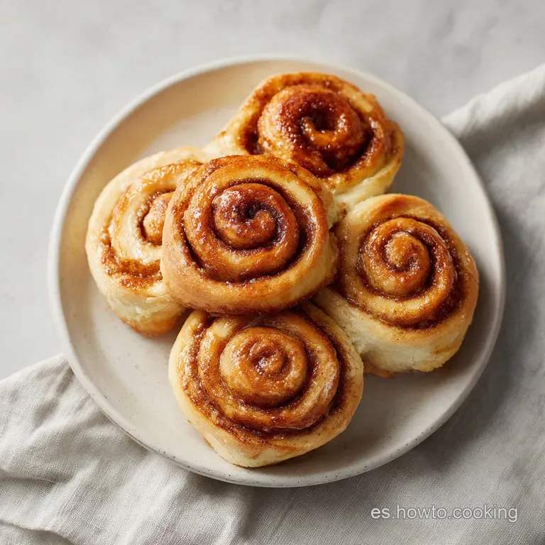 Receta Rollos de Canela Esponjosos y Aterciopelados