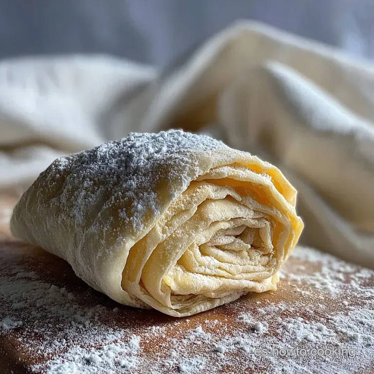 Elegant plating of pasta; light, layered sheets showcase vibrant filling colors, hinting at freshness. A delicate and invi...
