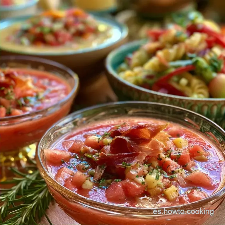 Recetas de Sopas Fr&iacute;as Refrescantes
