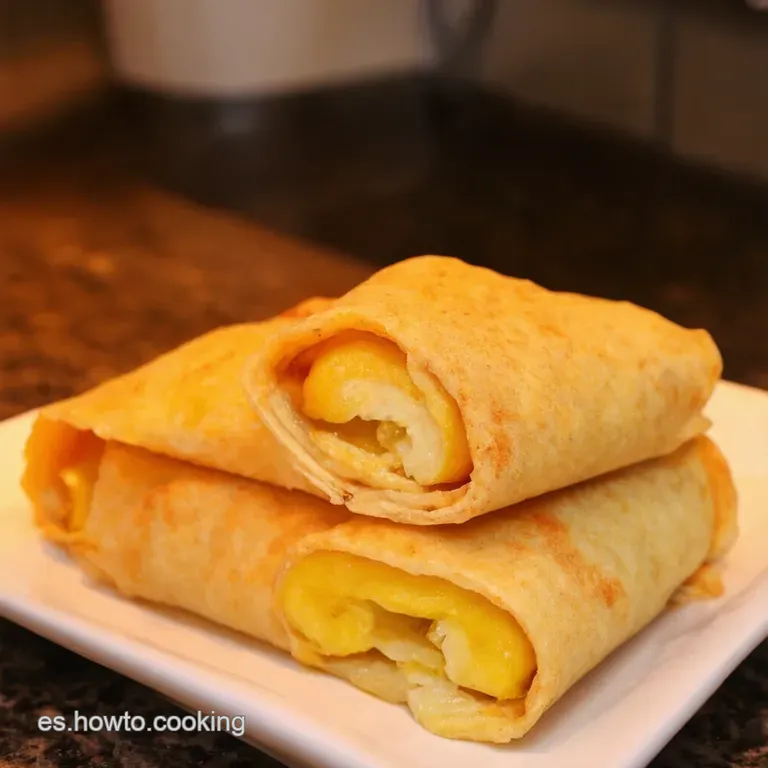 Rollitos Crujientes De Pl&aacute;tano Maduro Un Bocado Tropical presentation