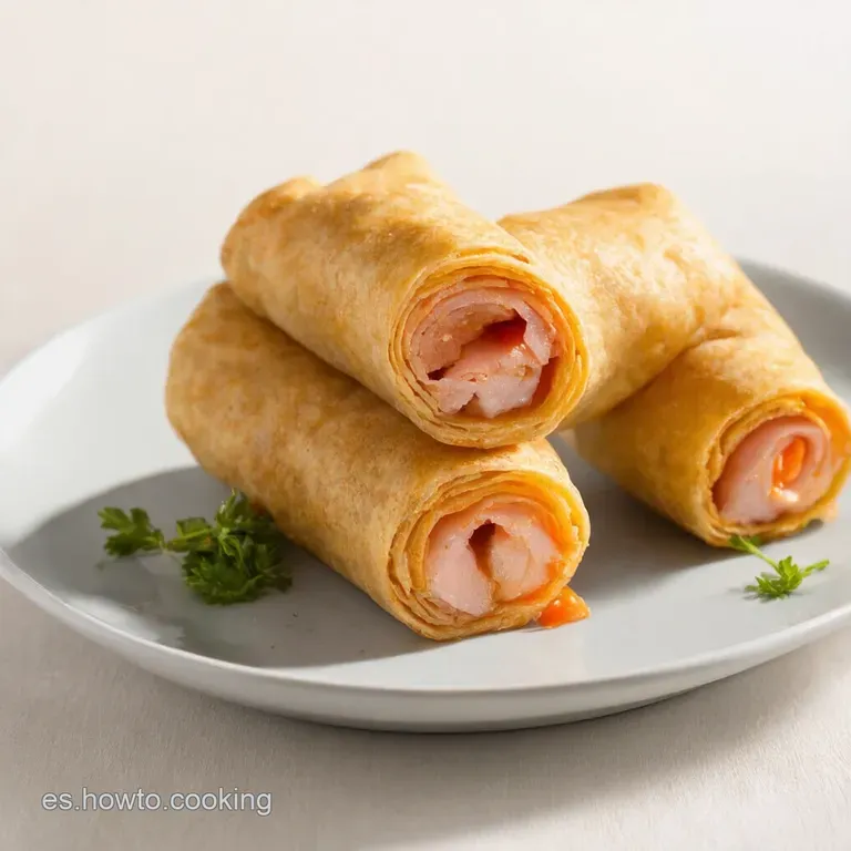 Rollitos de Salm&oacute;n Ahumado Estilo Tita