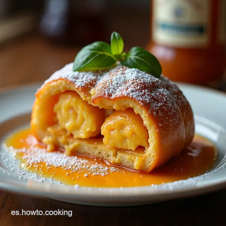 Rollo de Muerte Relleno de Crema de Azahar