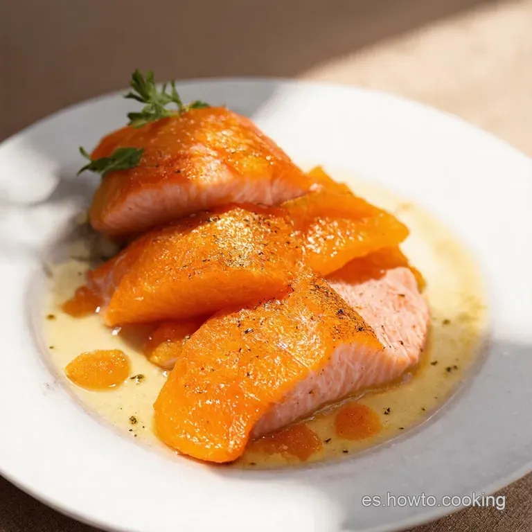 Salm&oacute;n a la Naranja con Quinoa y Esp&aacute;rragos