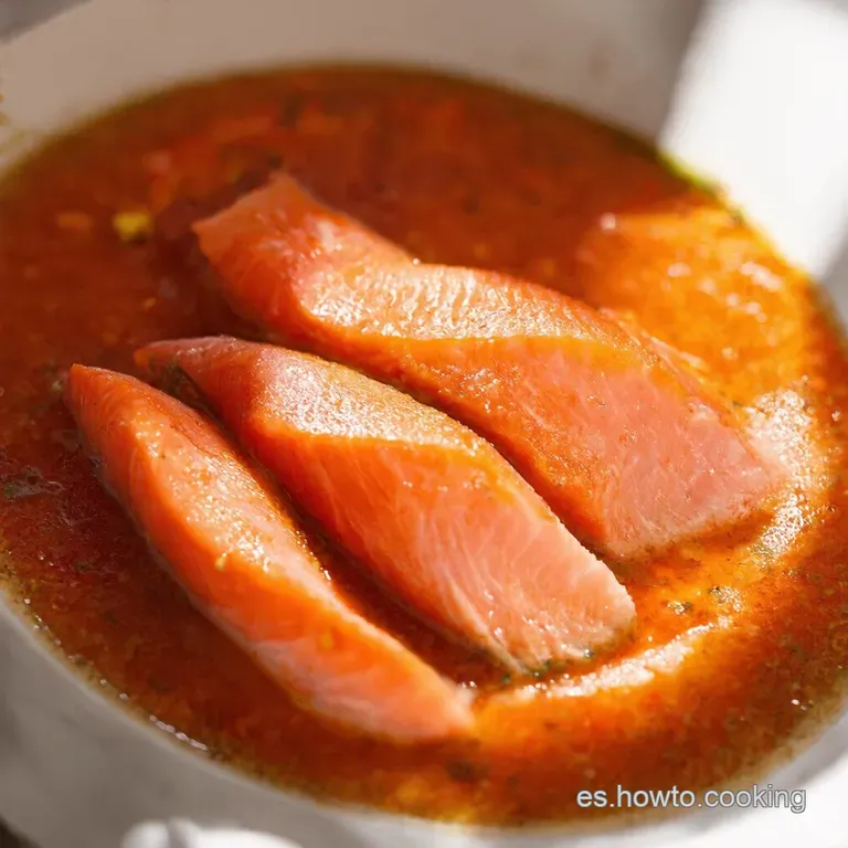 Salm&oacute;n a la Naranja Mandarina con R&uacute;cula Silvestre