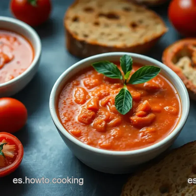 Salmorejo Cordob&eacute;s Aut&eacute;ntico al Estilo de Juan Pozuelo
