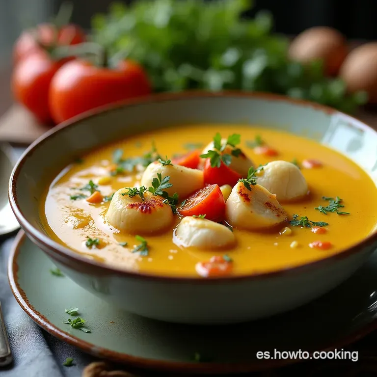 El Abrazo del Bosque Sopa Cremosa y Reconfortante de Champi&ntilde;ones y Pollo