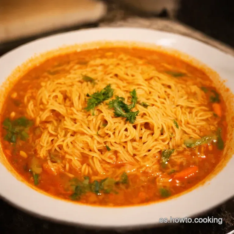 Sopa De Fideos Con Verduras El Abrazo De La Abuela presentation