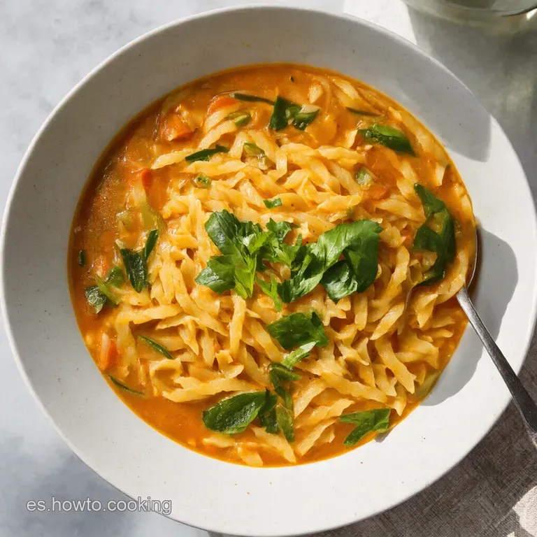 Sopa de Fideos con Verduras El Abrazo de la Abuela