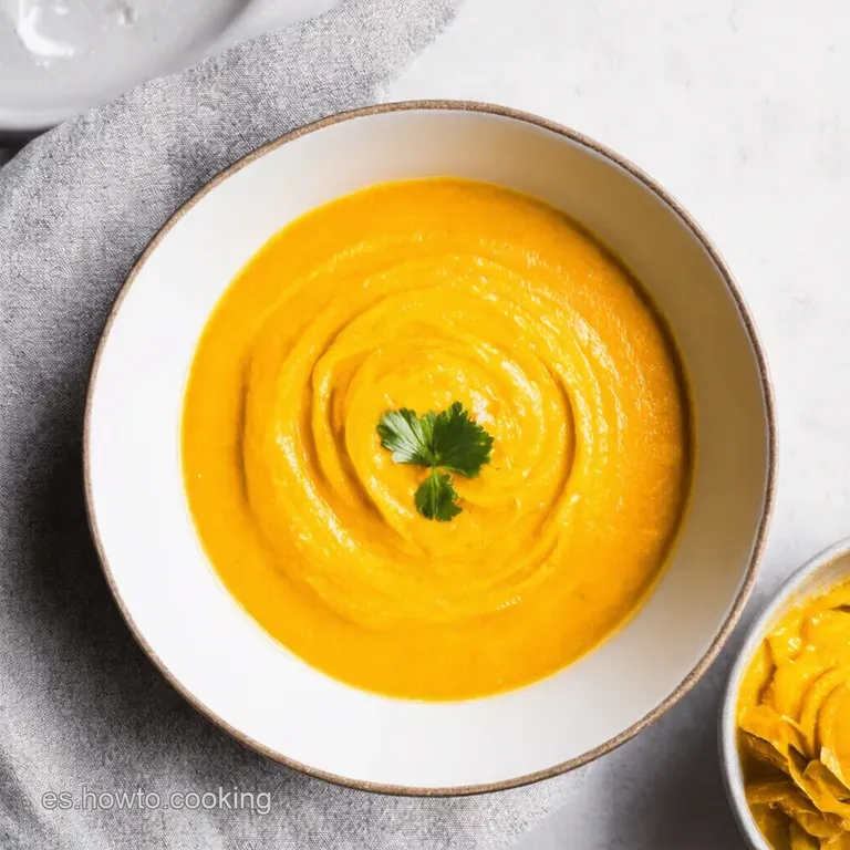 Sopa de Flor de Calabaza Cremosa con Toque de Epazote