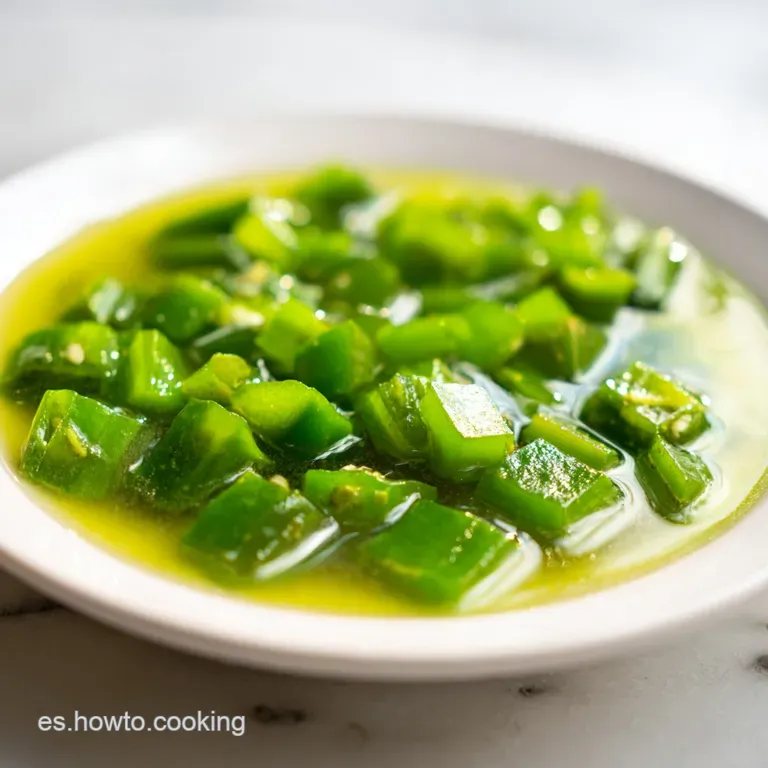 Sopa de Nopales: Receta Tradicional