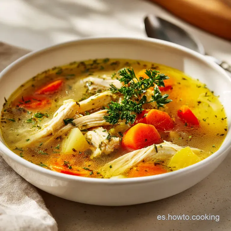 Sopa de Pollo Casera: Receta Tradicional y Reconfortante