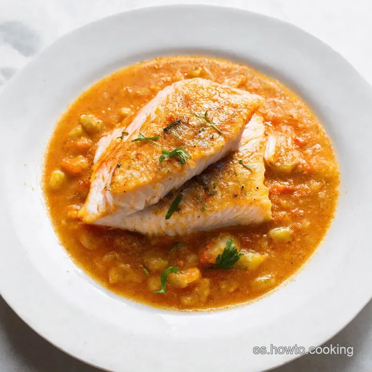 Supremas de Corvina a la Tailandesa con Salsa de Yogur Refrescante