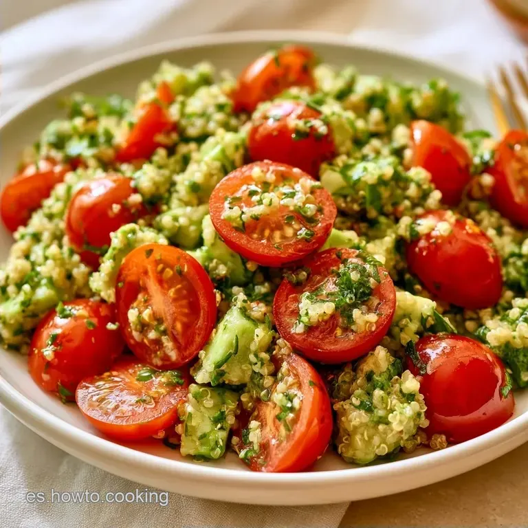 Tabulé De Quinoa con Perejil y Menta