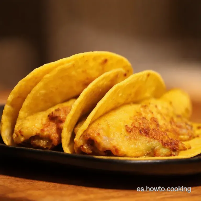 Tacos Dorados De Papa Estilo Casero presentation