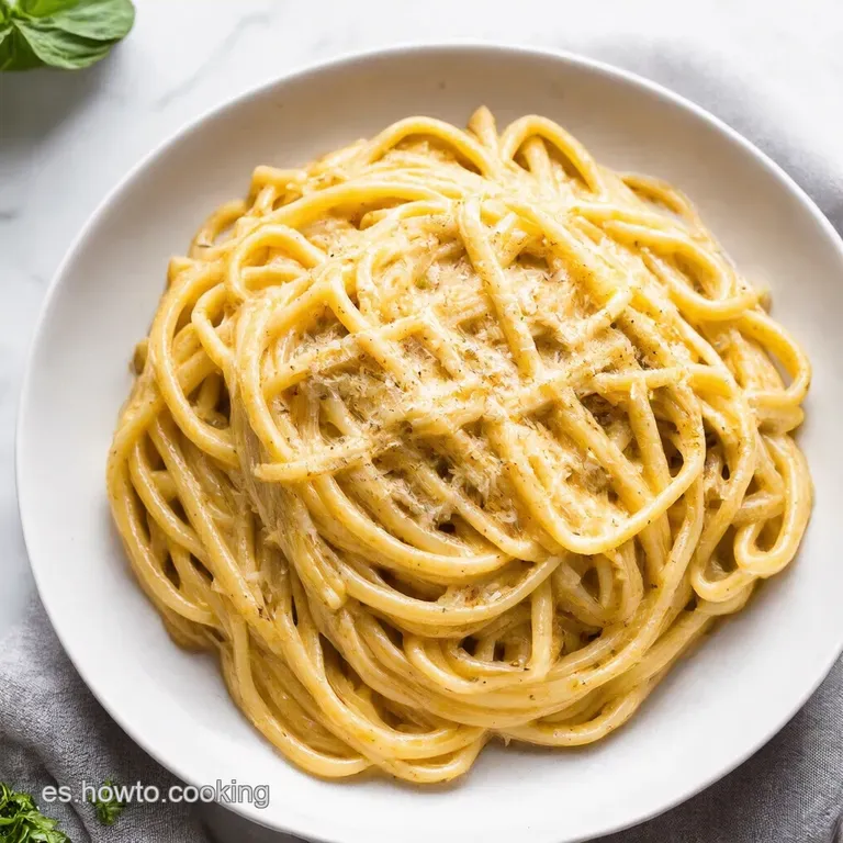 Tallarines Carbonara Cremosos La Aut&eacute;ntica Receta Italiana con truco