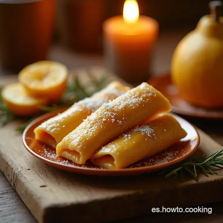 Tamales Dulces De Manzana Y Canela presentation