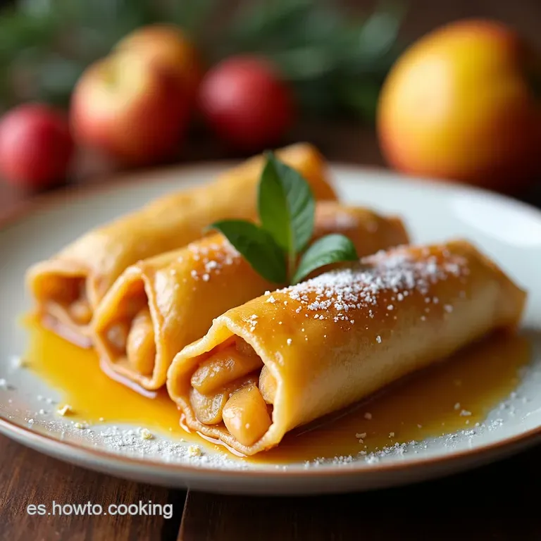 Tamales Dulces de Manzana y Canela