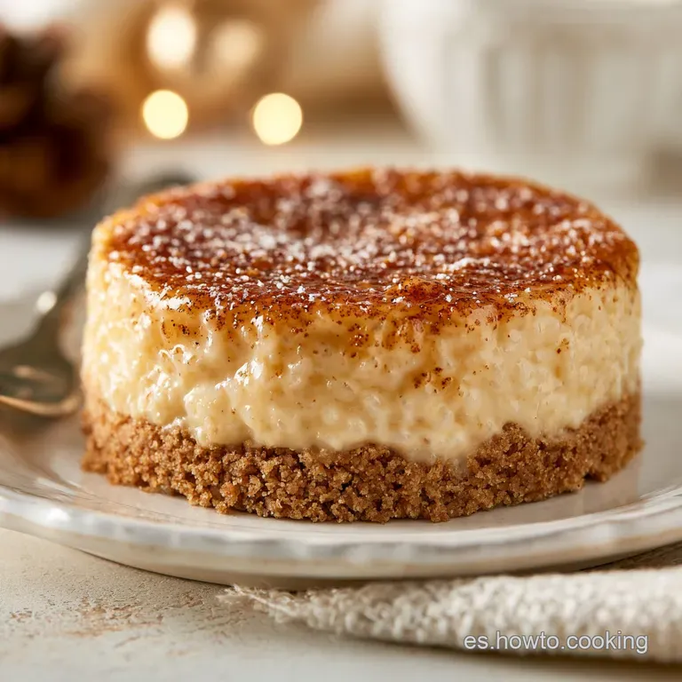 Tarta de Arroz con Leche: Receta sin Horno