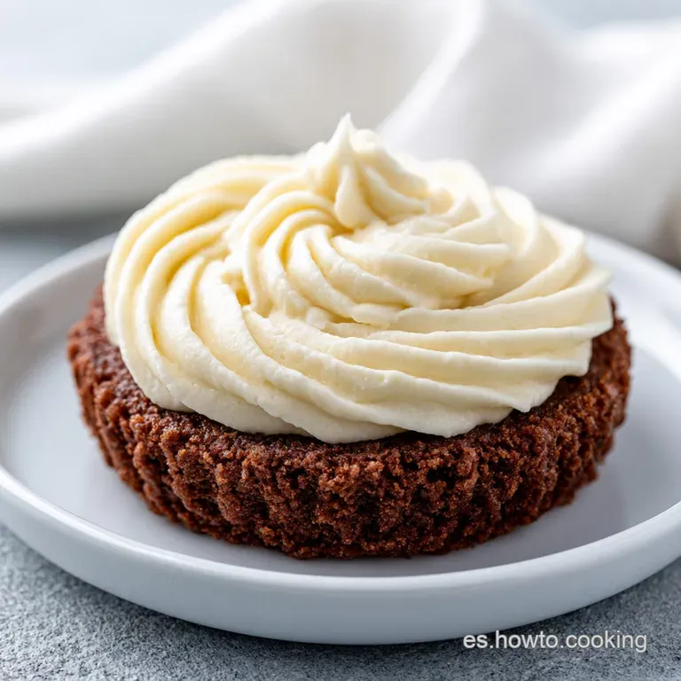 Porci&oacute;n triangular de tarta marr&oacute;n p&aacute;lido en plato blanco, adornada con granos de caf&eacute; tostados y un toque de canela.