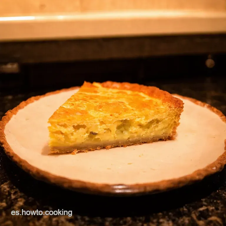 Tarta De Cebolla Caramelizada Al Estilo Franc&eacute;s presentation