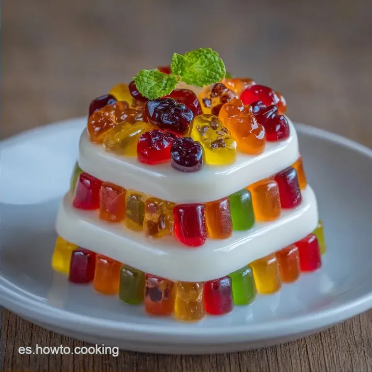 Tarta Gominolas Comuni&oacute;n: Pieza Central Vibrante