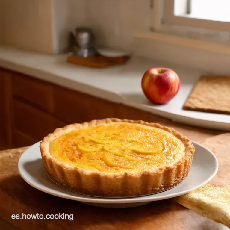 Tarta De Hojaldre Y Manzana De La Abuela presentation