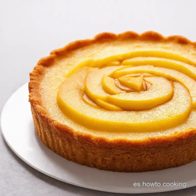 Tarta de Manzana Expr&eacute;s Sin Horno