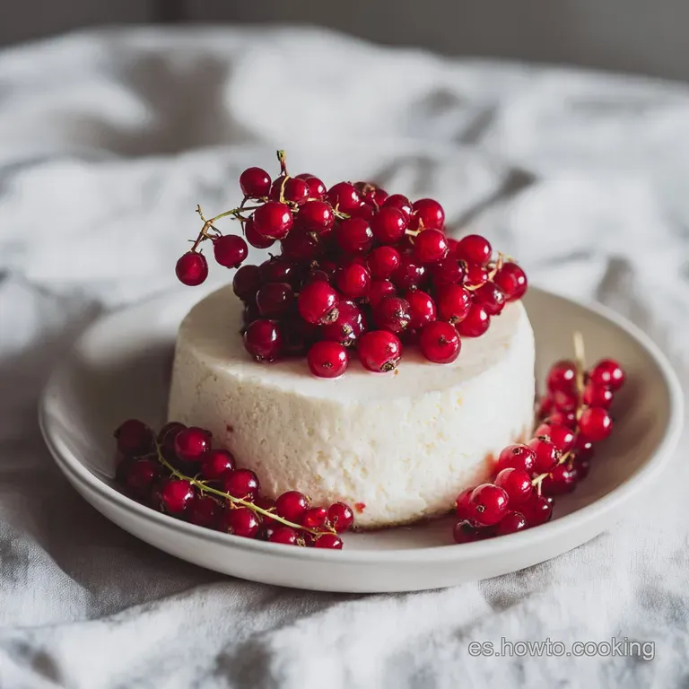 Tarta de Queso con Frutos Rojos Sin Horno