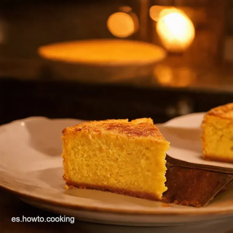 Tarta De Santiago presentation