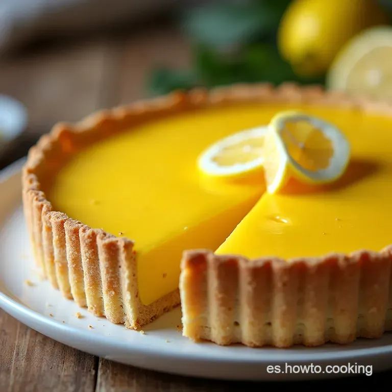 Tarta de Queso Cremosa al Lim&oacute;n El Postre Fresco que no Necesita Horno