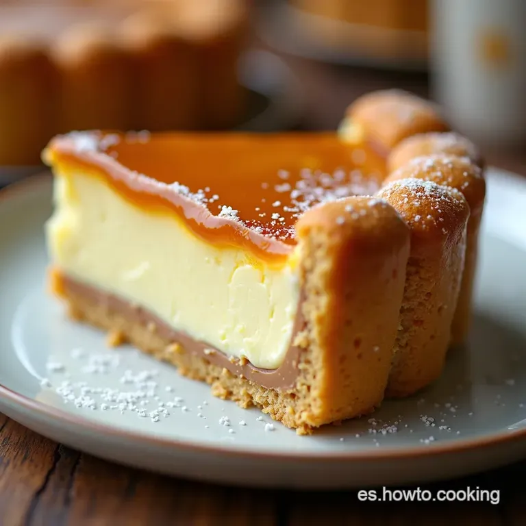 El Capricho Caramelizado Tarta de Queso Cremosa NoBake con Galletas Lotus Biscoff