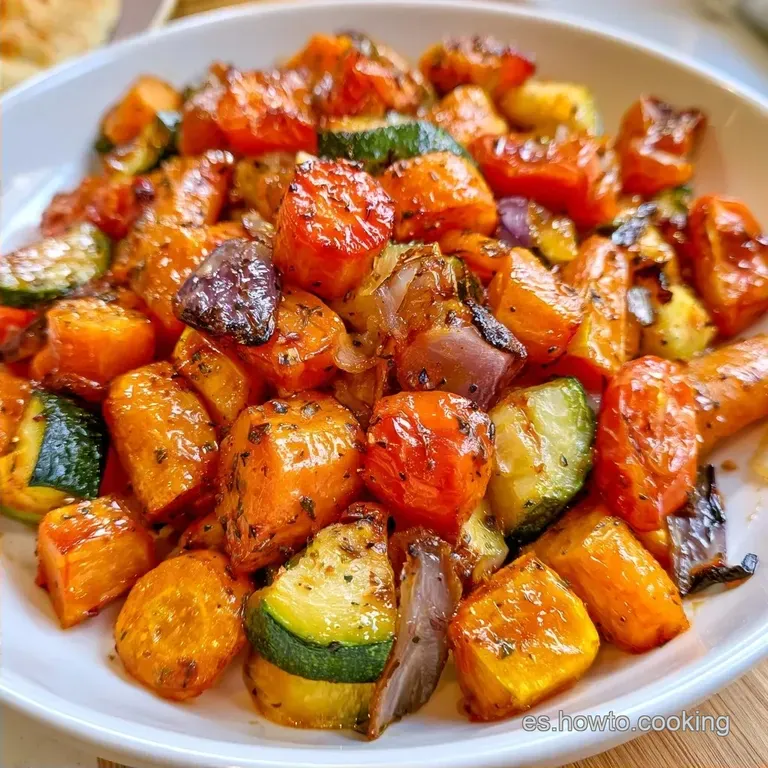 Tarta Tatín de Verduras Caramelizada
