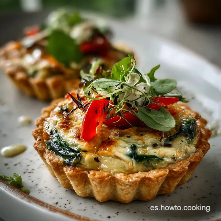 Tartaletas Saladas con Ricotta y Salm&oacute;n Ahumado