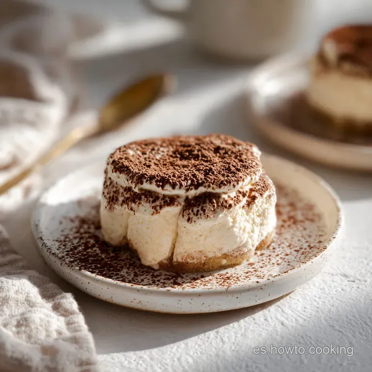 Tiramis&uacute; Sin Huevo: Cremoso y Tradicional