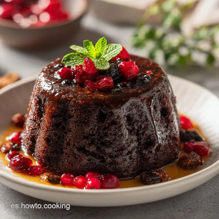 Receta de Torta Negra de Navidad H&uacute;meda