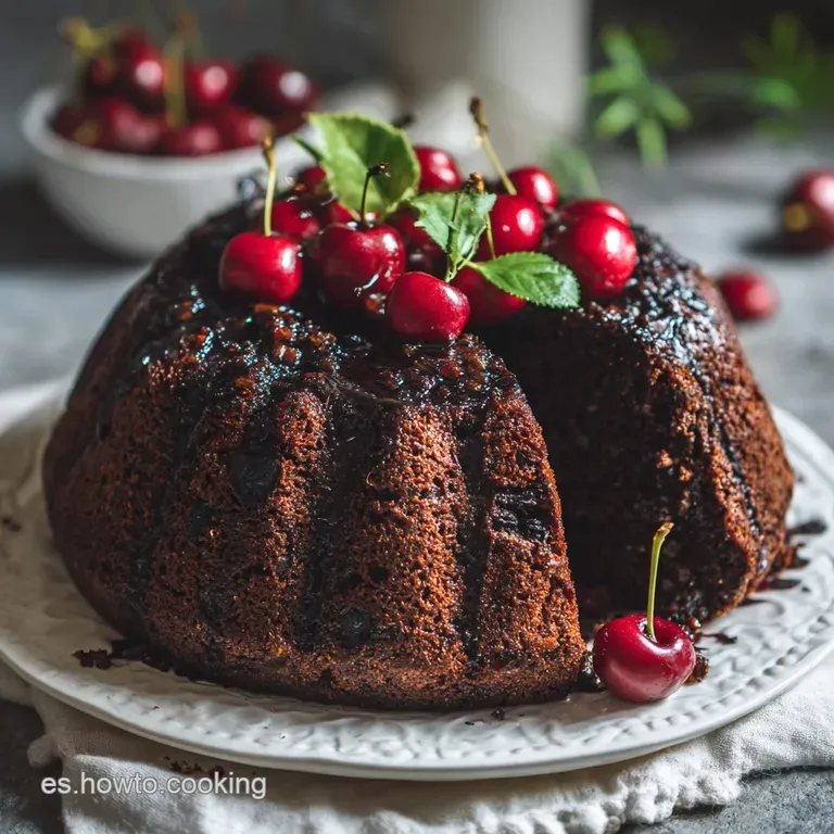 Torta Negra Navide&ntilde;a Original