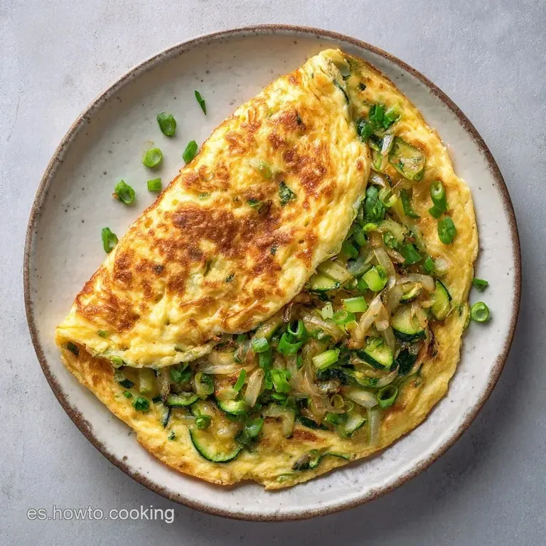 Tortilla de Calabac&iacute;n: R&aacute;pida y Jugosa