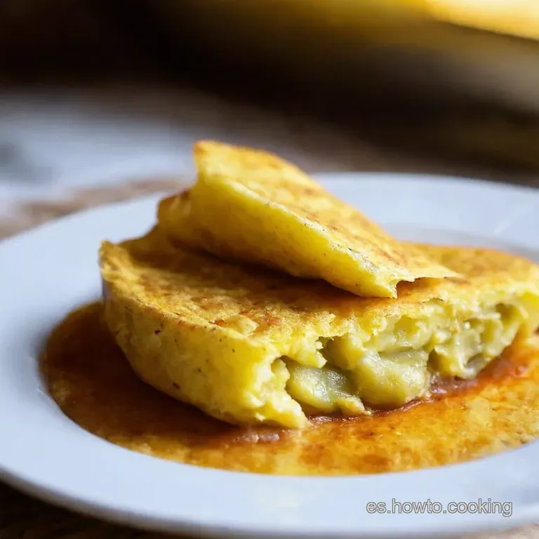 Tortilla De Papas Rellena a La Abuela presentation