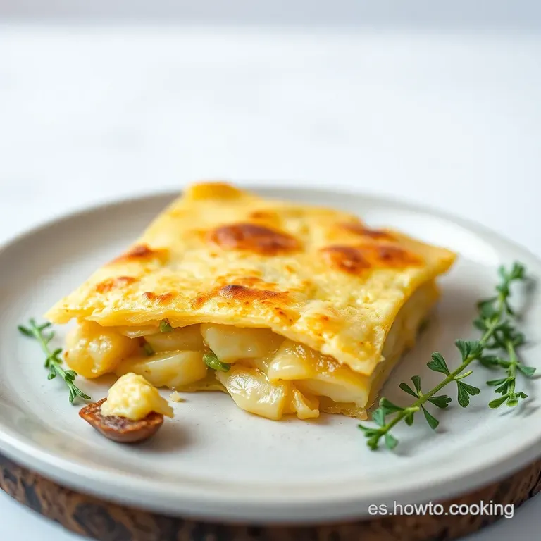 Tortilla de Patata con Cebolla Caramelizada: La Receta de la Abuela