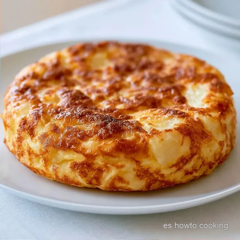 Tortilla de Patatas Al Horno Saludable