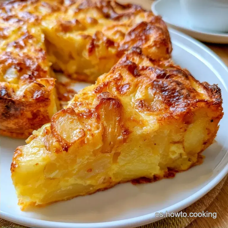 Tortilla Española Gratinada al Horno: Cremosa