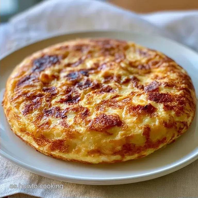 Tortilla De Patatas Receta Original Jugosa