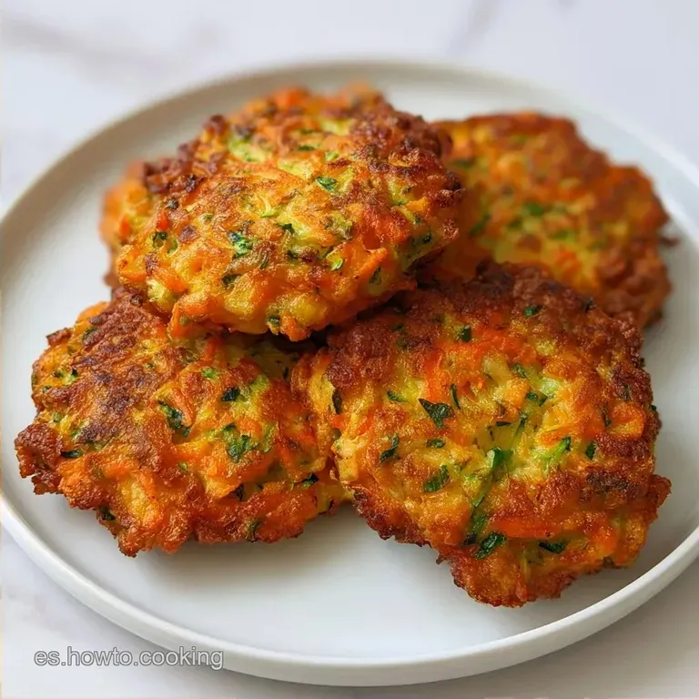 Tortitas de Calabac&iacute;n y Zanahoria con Avena